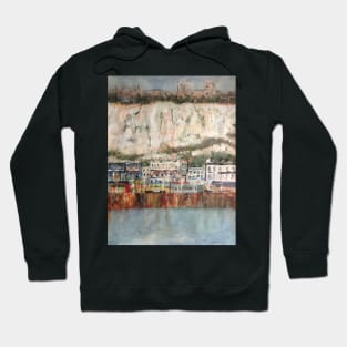 dover, castle, harbour Hoodie